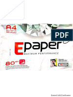 Epaper MAXIMUM PERFOMANCE La Mejor Hoja de Papel Bond de 80 G. Costo: S/ 12.50