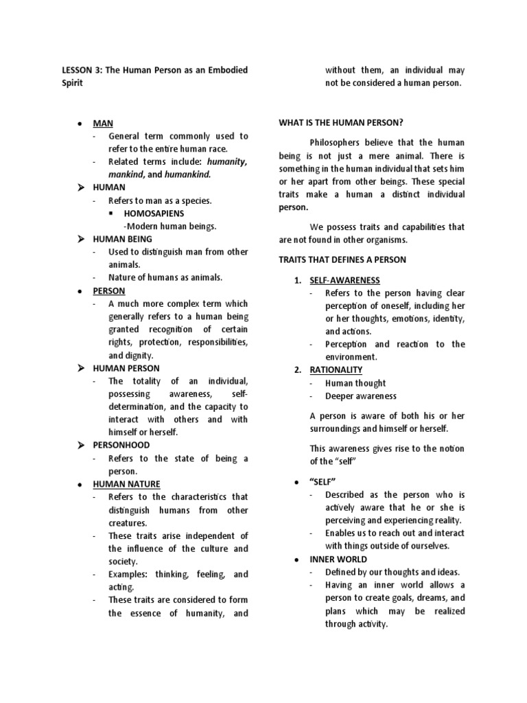 Lesson 3 Philosophy Grade 11 Pdf Transcendence Philosophy