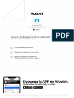 Wuolah Free Examen Ordinaria 19 20 Resuelto PDF