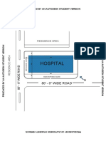 Hospital: 80' - 0" WIDE ROAD