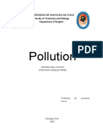 Pollution: Universidad de Santiago de Chile Faculty of Chemistry and Biology Department of English