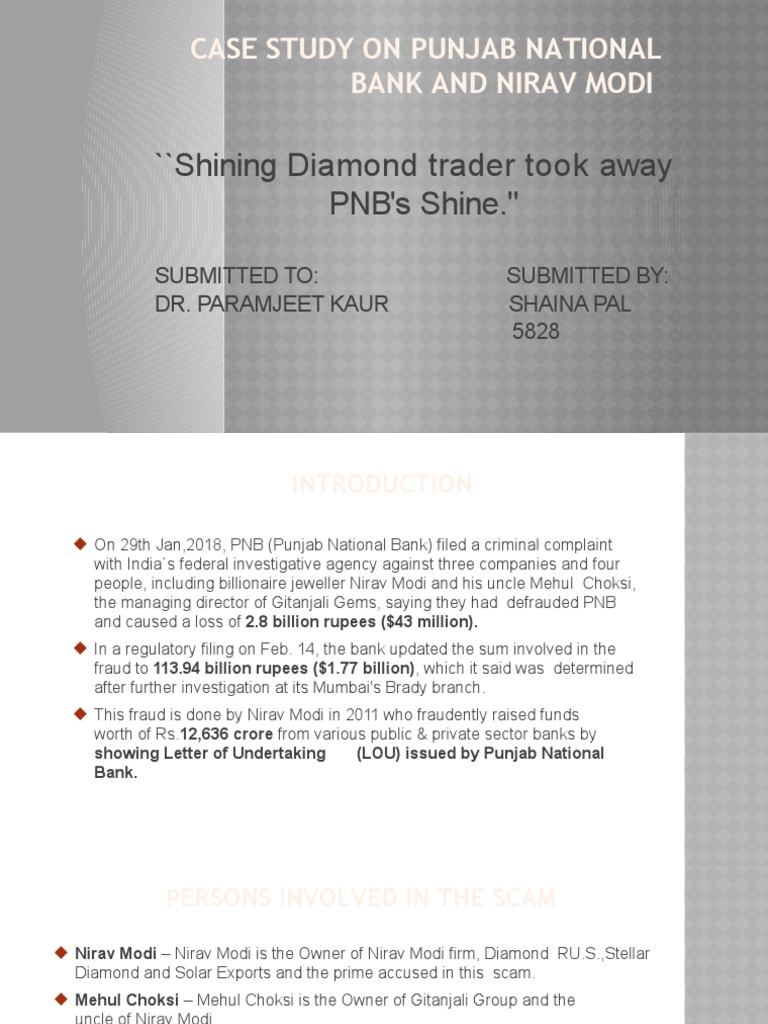 Nirav Modi Gitanjali 2025