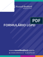 Formulário LGPD