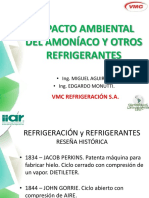 VMC.El impacto ambiental del amoniaco y los otros refrigerantes.2012