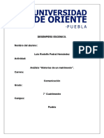 Análisis Historias de Un Matrimonio