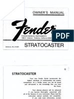 Stratocaster (1971) Manual
