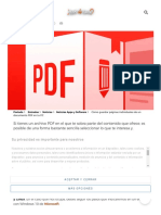 Cómo guardar páginas individuales de un documento PDF en tu PC - Topes de Gama