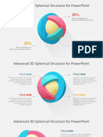 3D0031 Advanced 3d Spherical Structure For Powerpoint 16x9 1