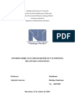 Informe Sobre Ciclo Biogeoquímicos y Ecosistema Del Estado Anzoátegui