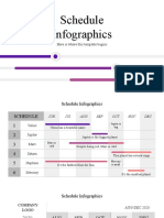 Time Plan - Schedule Infographics by Slidesgo