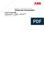 Advanced Ethernet Parameter Description: Xseries, Rmc, Μflo