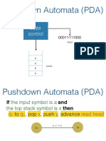 State Control: Pushdown Automata (PDA)