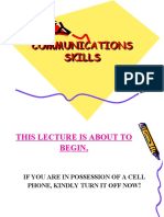 Notes - Lecture1 Introduction Communication Skills