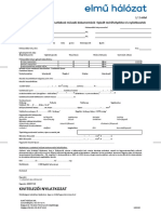 Csatlakozó Műszaki Dokumentáció PDF