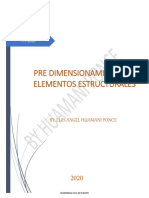 Predimensionamiento de Elementos Estructurales - Icmp PDF