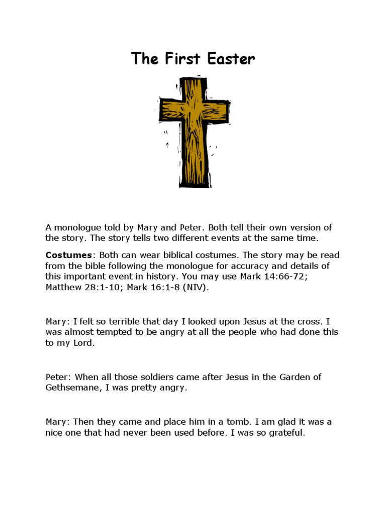 the-first-easter-monologue-pdf-jesus-saint-peter
