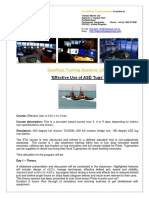 Seaways Training Academy (Uk) : Effective Use of Asd Tugs'