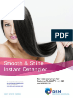 Smooth & Shine Instant Detangler: For Frizzy and Unruly Hair Featuring TILAMAR and Argan Oil