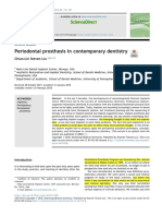 Periodontal Prosthesis in Contemporary Dentistry: Sciencedirect