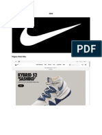 Nike Análisis Página Web