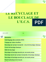 Le Recyclage Et Le Bouclage de L'E.C.S.: 1 J-M R. D-BTP