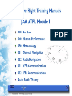 Interactive Flight Training Manuals JAA ATPL Module 1