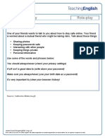 Role Play Studentb PDF