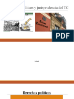 Derechos Políticos y Jurisprudencia Del TC