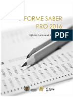 Informe Saber Pro 2016 PDF
