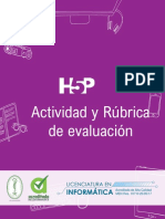 Actividad y Rubrica h5p REV