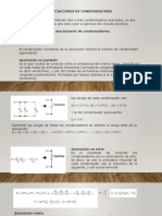Asociacoines de Condensadores, Bobinas y Fuentes de Corriente Directa