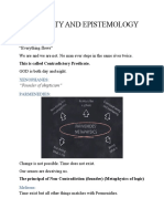 Morality and Epistemology Theories