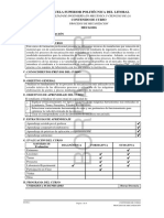 Syllabus Procesos de Mecanización PDF
