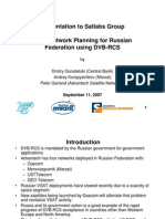 Russian network INM&DVB-RCS 2007