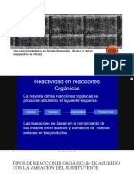 Reacciones Orgánicas CURSO