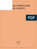 Manual Inspección en Puerto