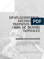 María Cristina Laverde Toscano Desplazamientos, Decisiones y Transitos en La Obra de Beatriz González