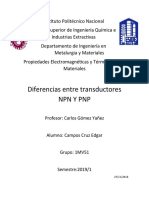 Diferencias Entre Transductores NPN Y PNP