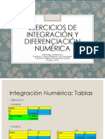 Integracion y Diferenciación Numérica