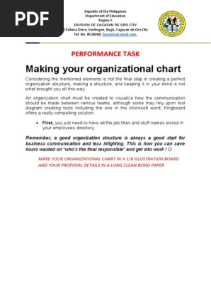 ORGANIZATIONAL STRUCTURE pt