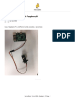 Servo Motor Control With Raspberry Pi: by Lanc1999