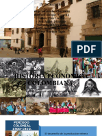 Historia Economica Colombiana Periodo Colonial