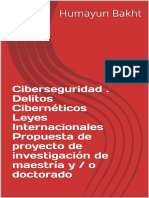 Ciberseguridad - Delitos Ciberneticos Leyesoctorado (Spanish Edition) - Jesus