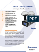 Hemisphere Vector VS330 GNSS Receiver PDF