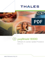 PPIF0542-011 Payshield 9000 Software and License Update Procedure