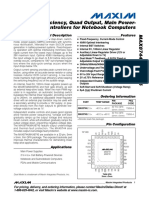 MAX8744ETJ Datasheet PDF