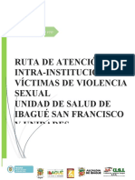 RUTA DE ATENCION INTRA-INSTITUCIONAL A VICTIMAS DE VIOLENCIA SEXUAL_