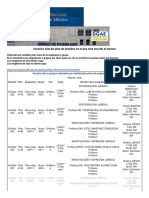 Horarios Del Programa de Posgrado PDF