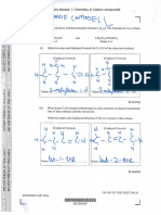 Unit 2 Chemistry Module 1: Chemistry of Carbon Compounds Name