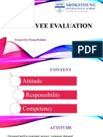 Employee Evaluation: Prepared by Heang Phalkun